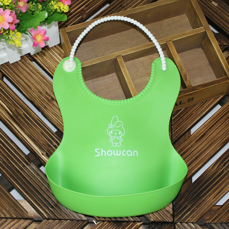 Bavoir en silicone souple
