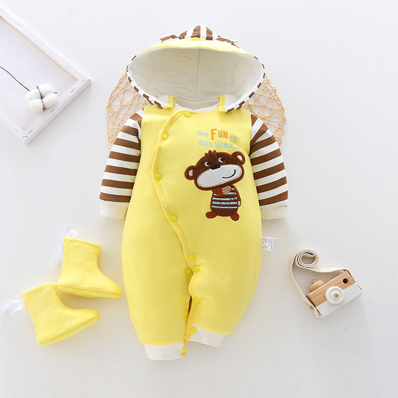 Cozy Baby Outfit for Autumn and Winter