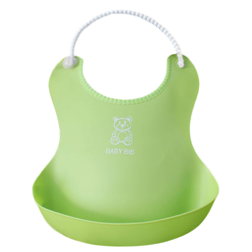 Bavoir en silicone souple