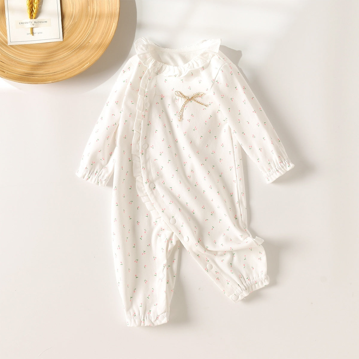 Newborn Spring And Autumn Baby Jumpsuit