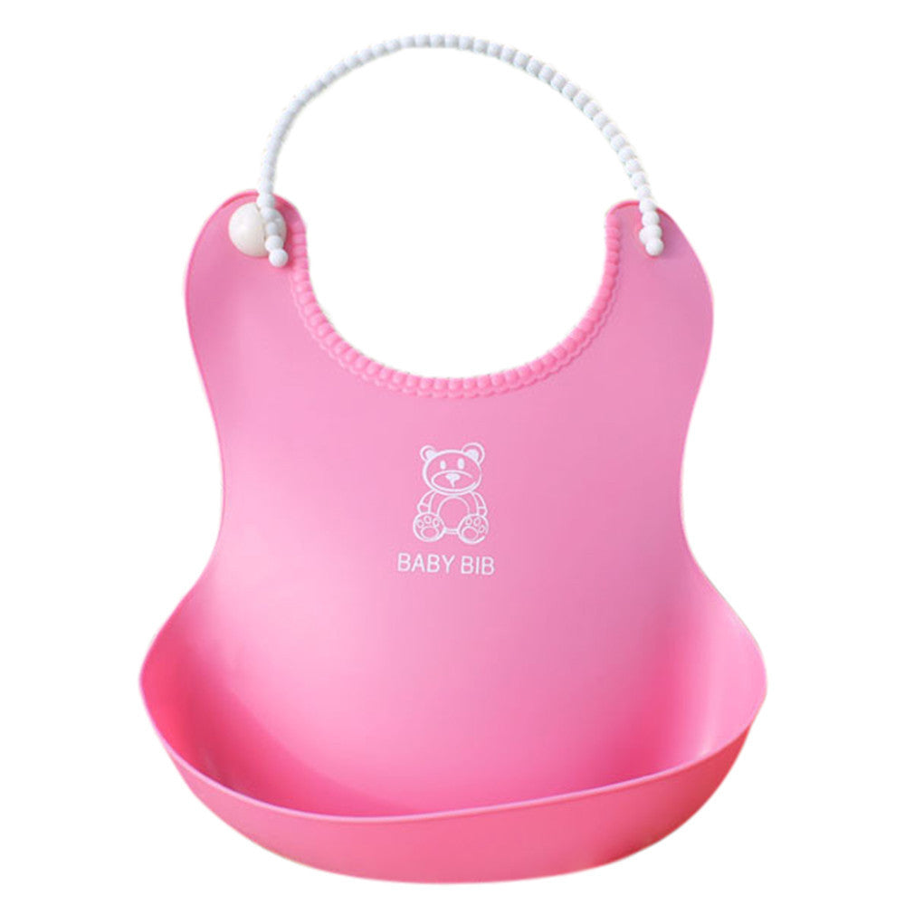 Bavoir en silicone souple