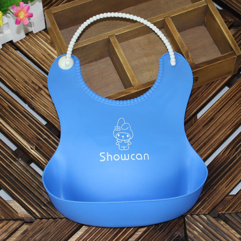 Bavoir en silicone souple