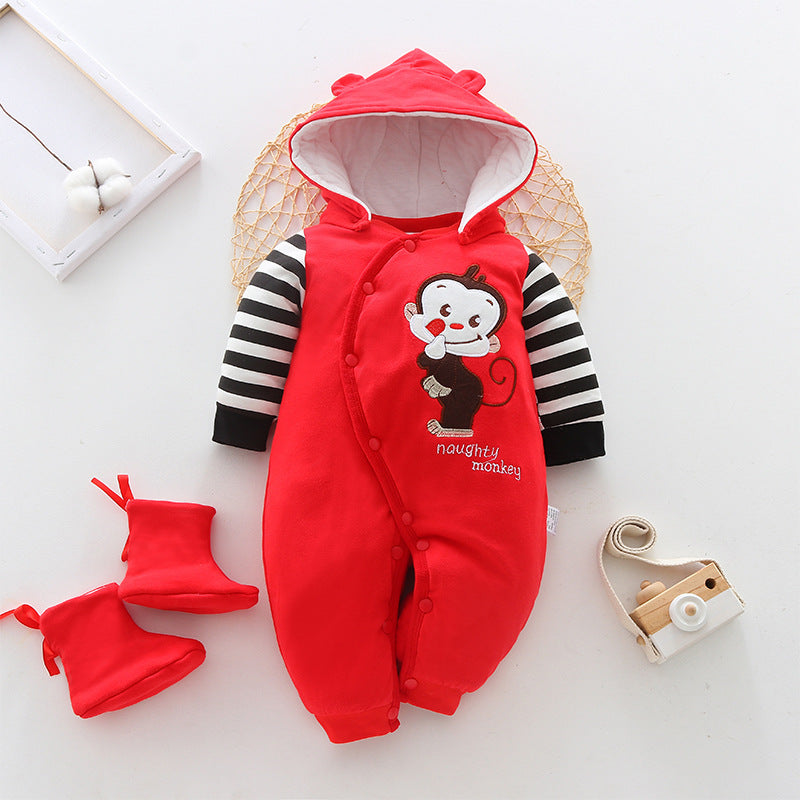 Cozy Baby Outfit for Autumn and Winter