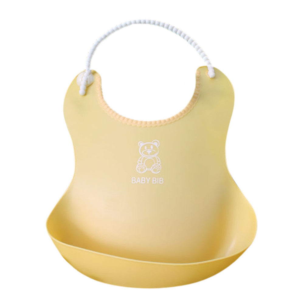 Bavoir en silicone souple