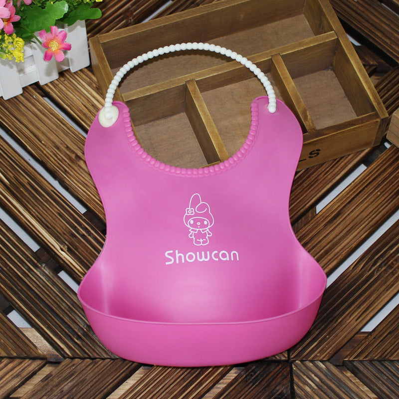 Bavoir en silicone souple