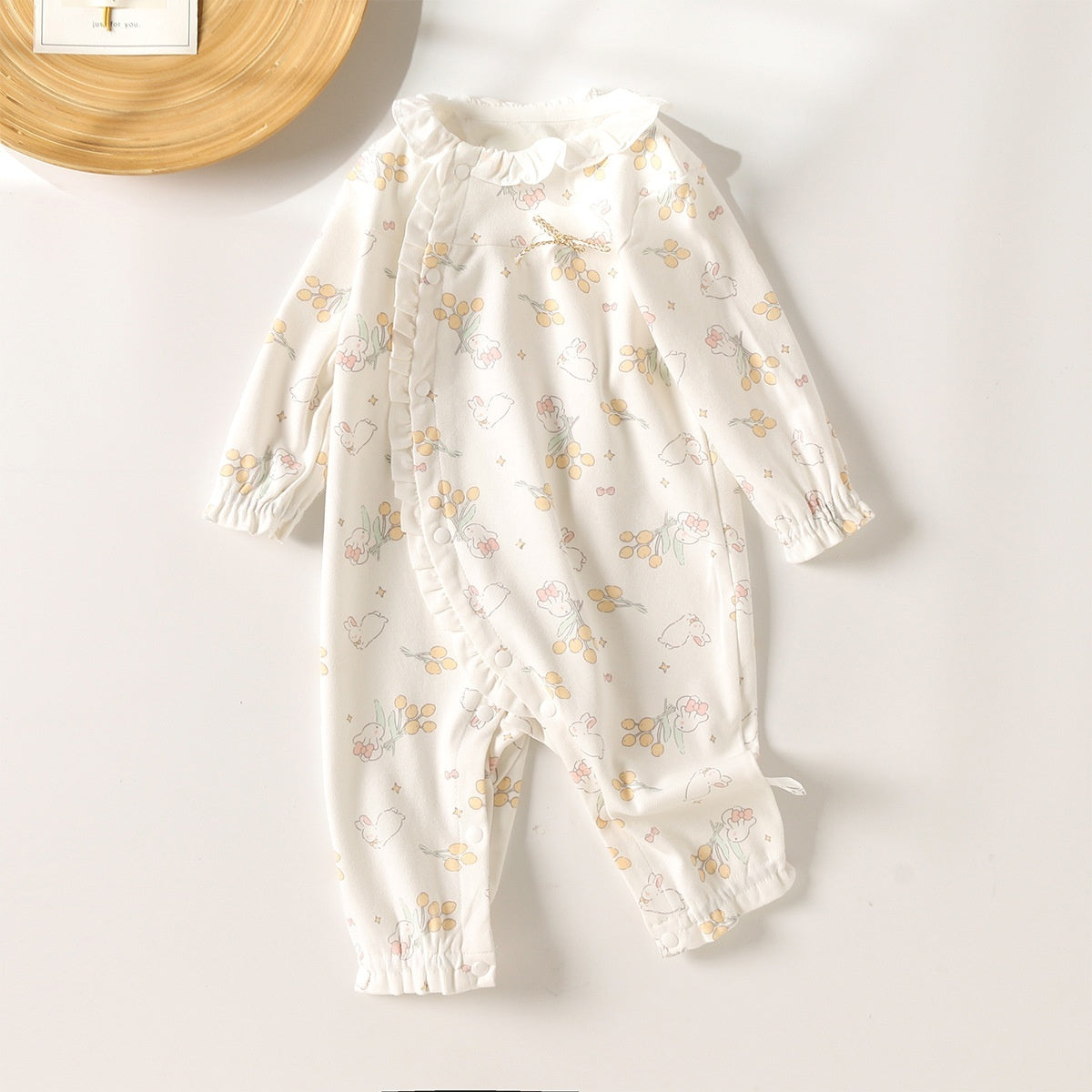 Newborn Spring And Autumn Baby Jumpsuit