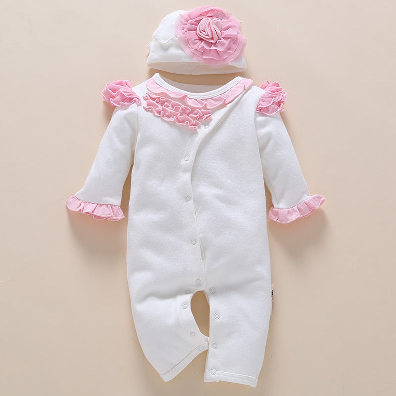 Cute Baby Romper Set