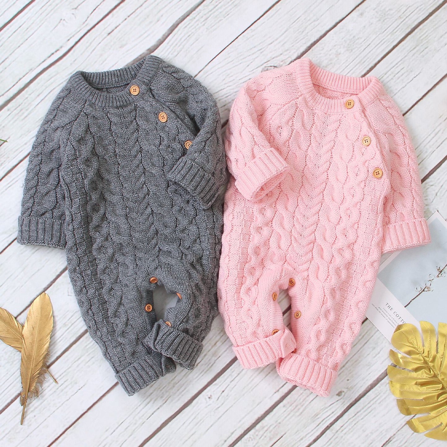 Knitted Baby Jumpsuit