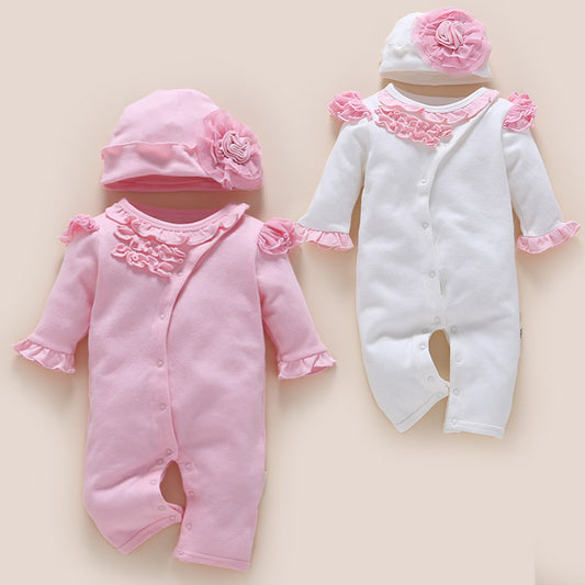 Cute Baby Romper Set