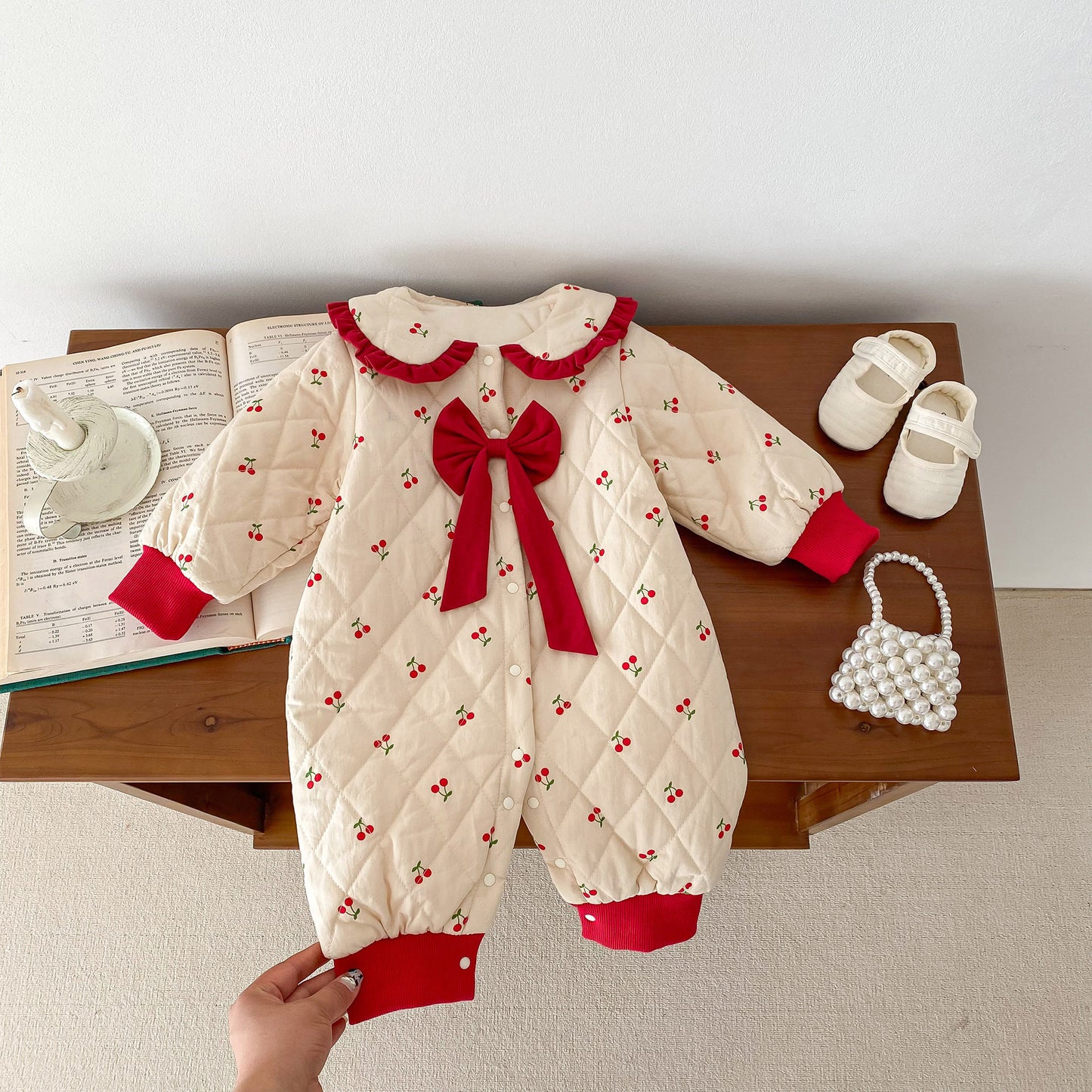 Cozy Quilted Jumpsuit for Baby Winters