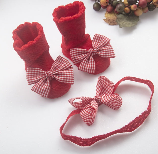 Baby Headband Socks Set Accessories