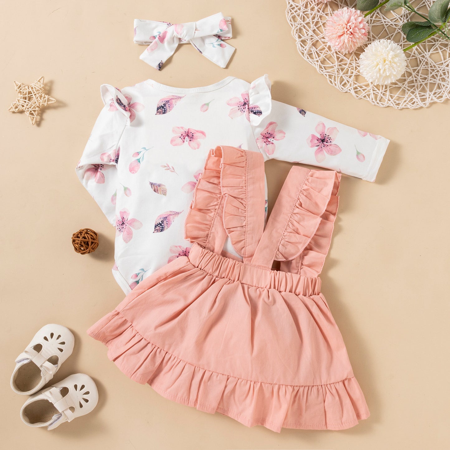 Cutie Pie Romper for Baby Girls