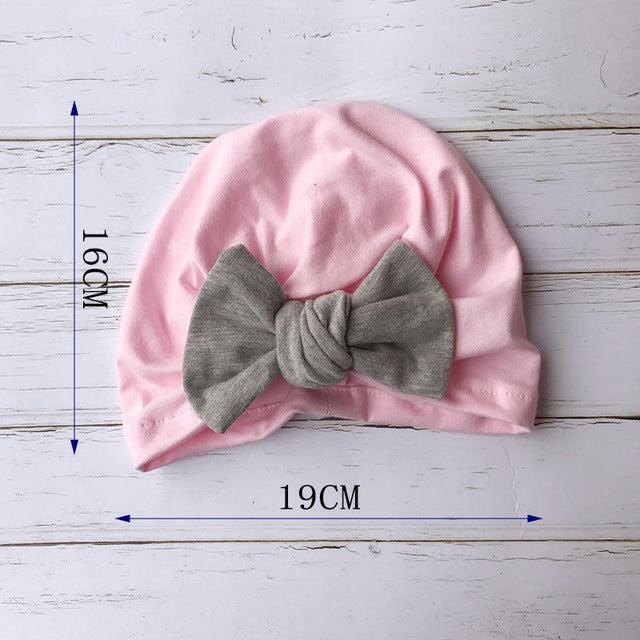 Baby Girls Bowknot Hats