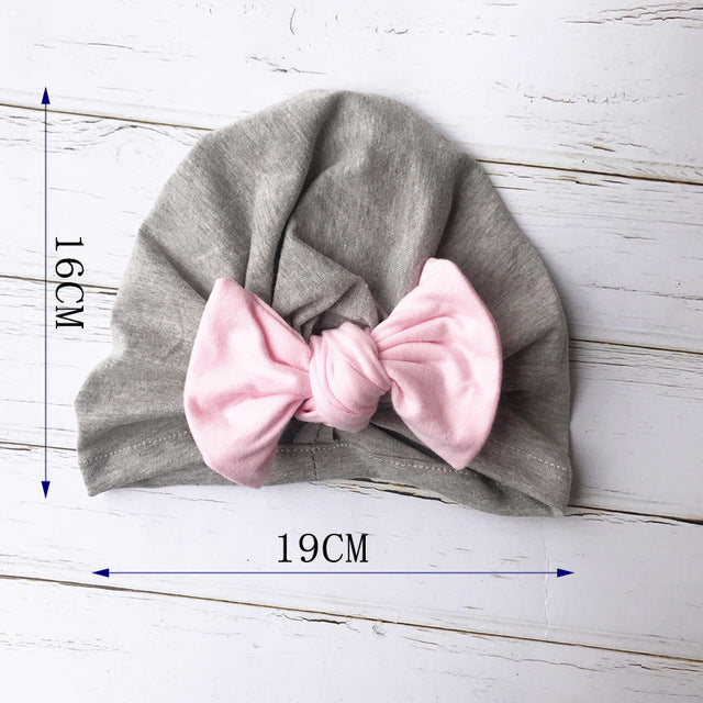 Baby Girls Bowknot Hats