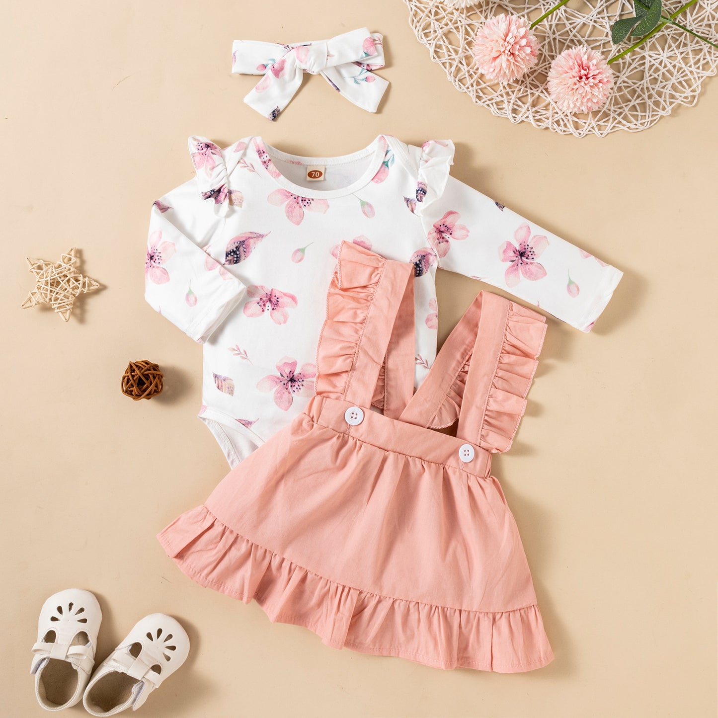 Cutie Pie Romper for Baby Girls