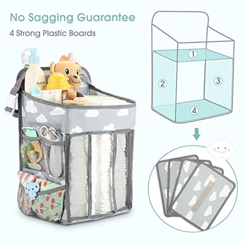 Portable Baby Crib Organizer