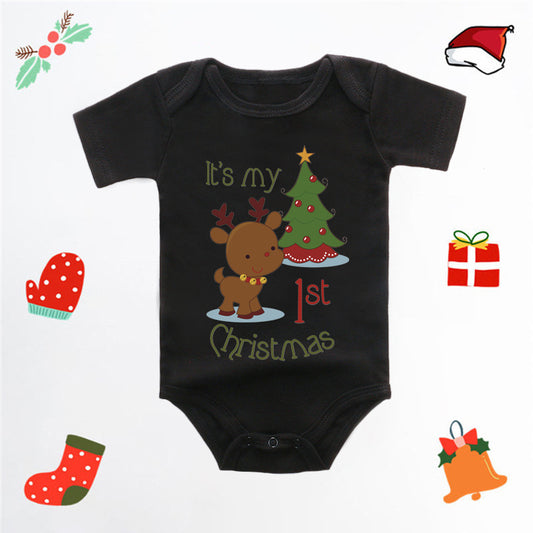 Dashing Deer Christmas Romper