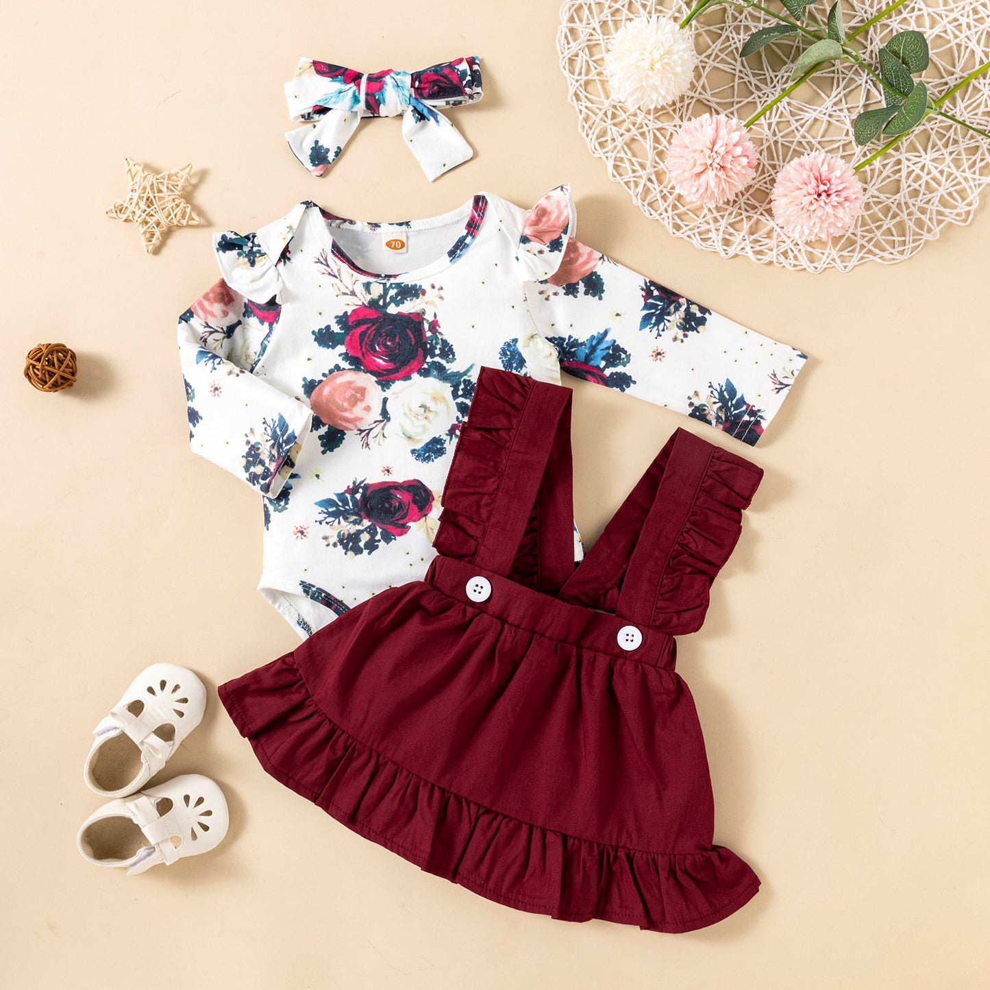 Cutie Pie Romper for Baby Girls