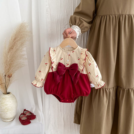 Cozy Autumn Jumpsuit for Newborns