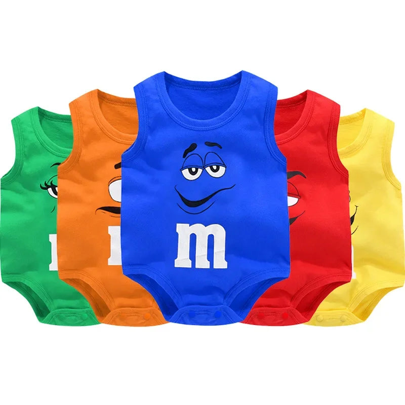 M&M Newborn Bodysuits