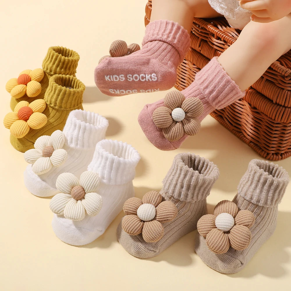 Cute Baby Hat and Sock Set