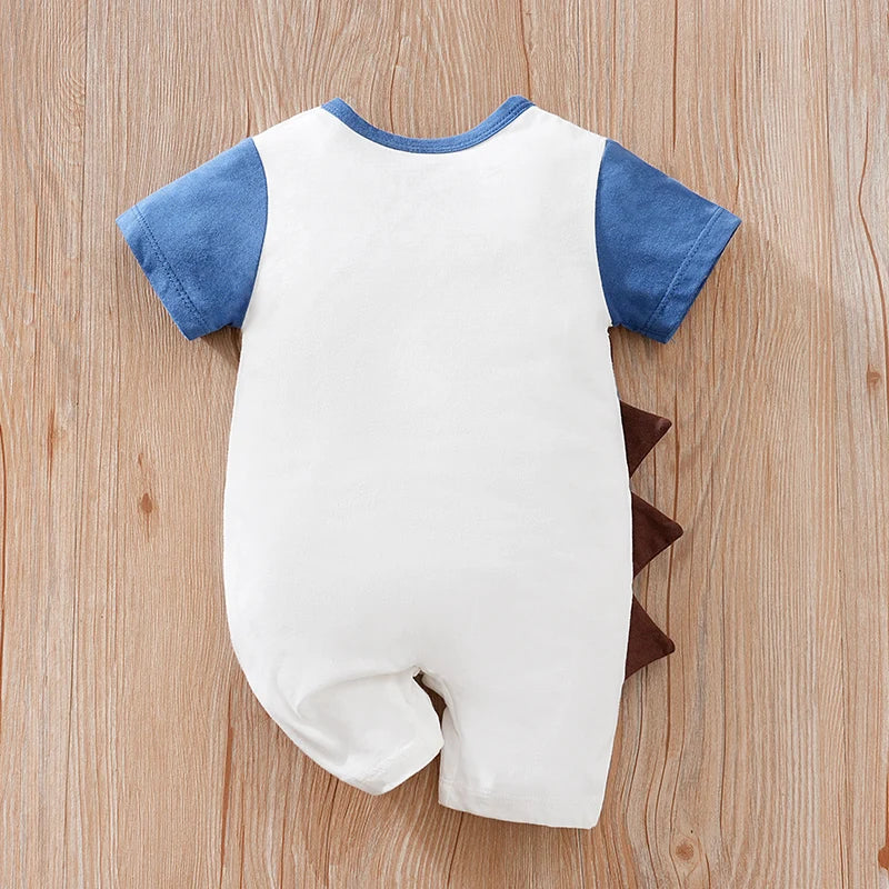 Short-Sleeve Baby Romper