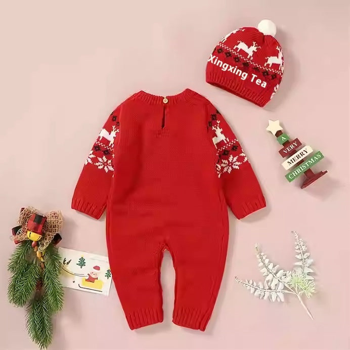 Sweet Spring and Autumn Jumpsuit for Baby