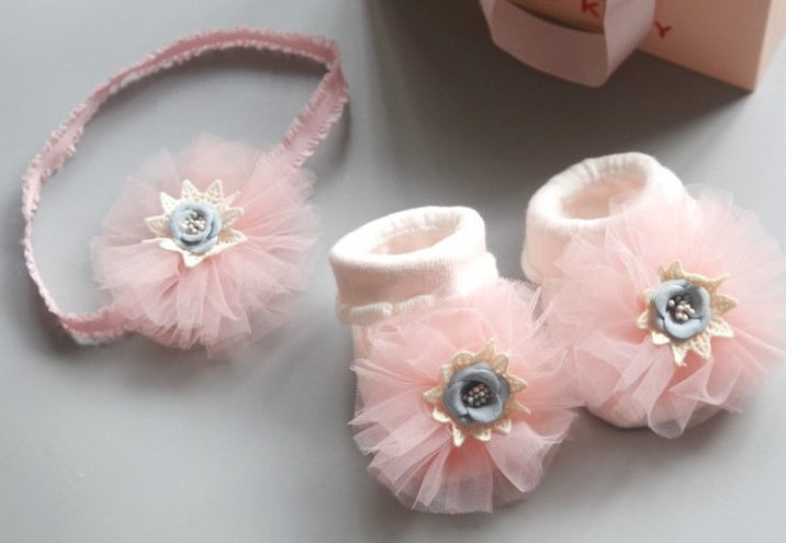 Baby Headband Socks Set Accessories