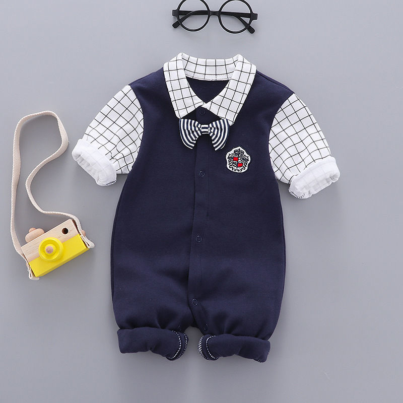 Cotton Gentleman's Romper