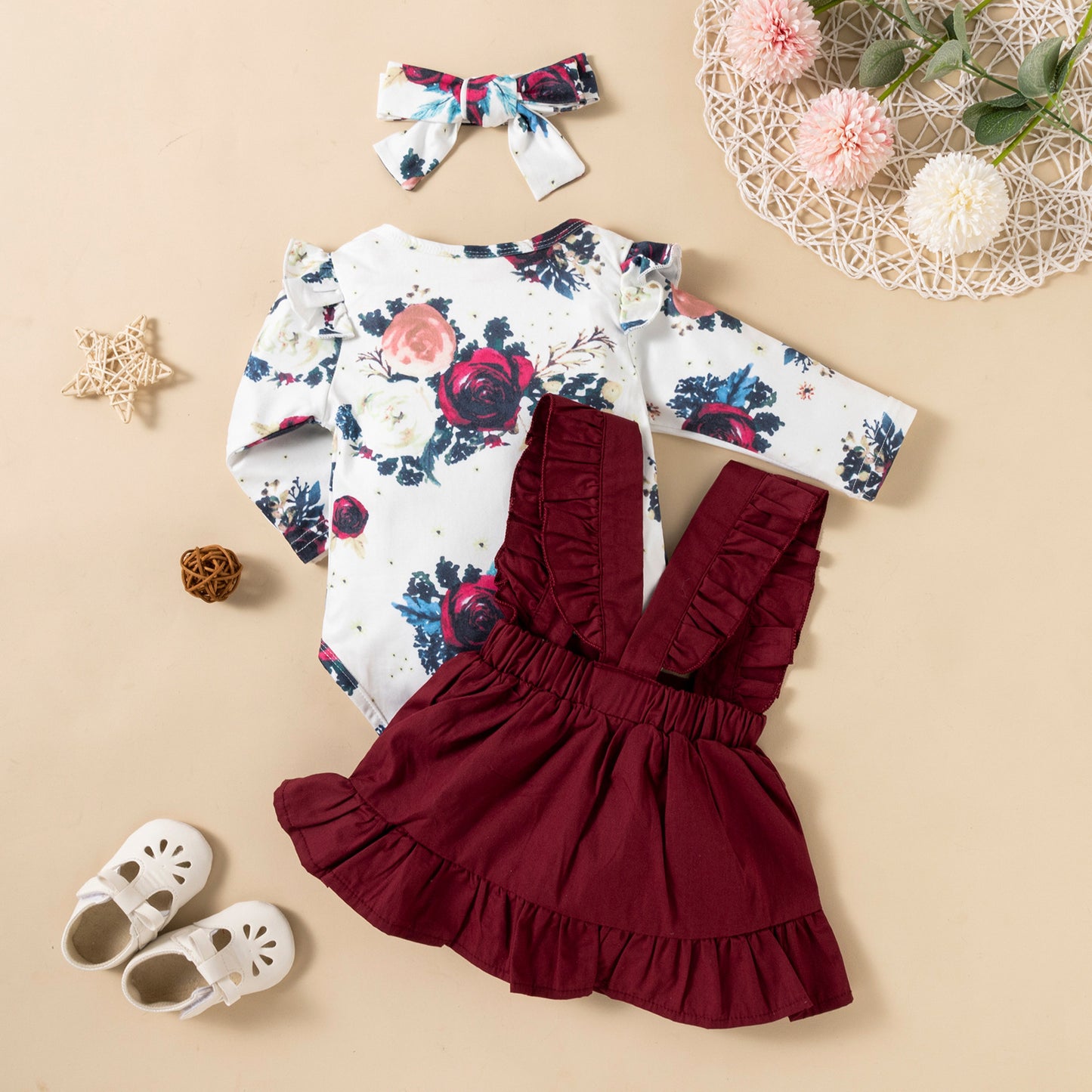 Cutie Pie Romper for Baby Girls