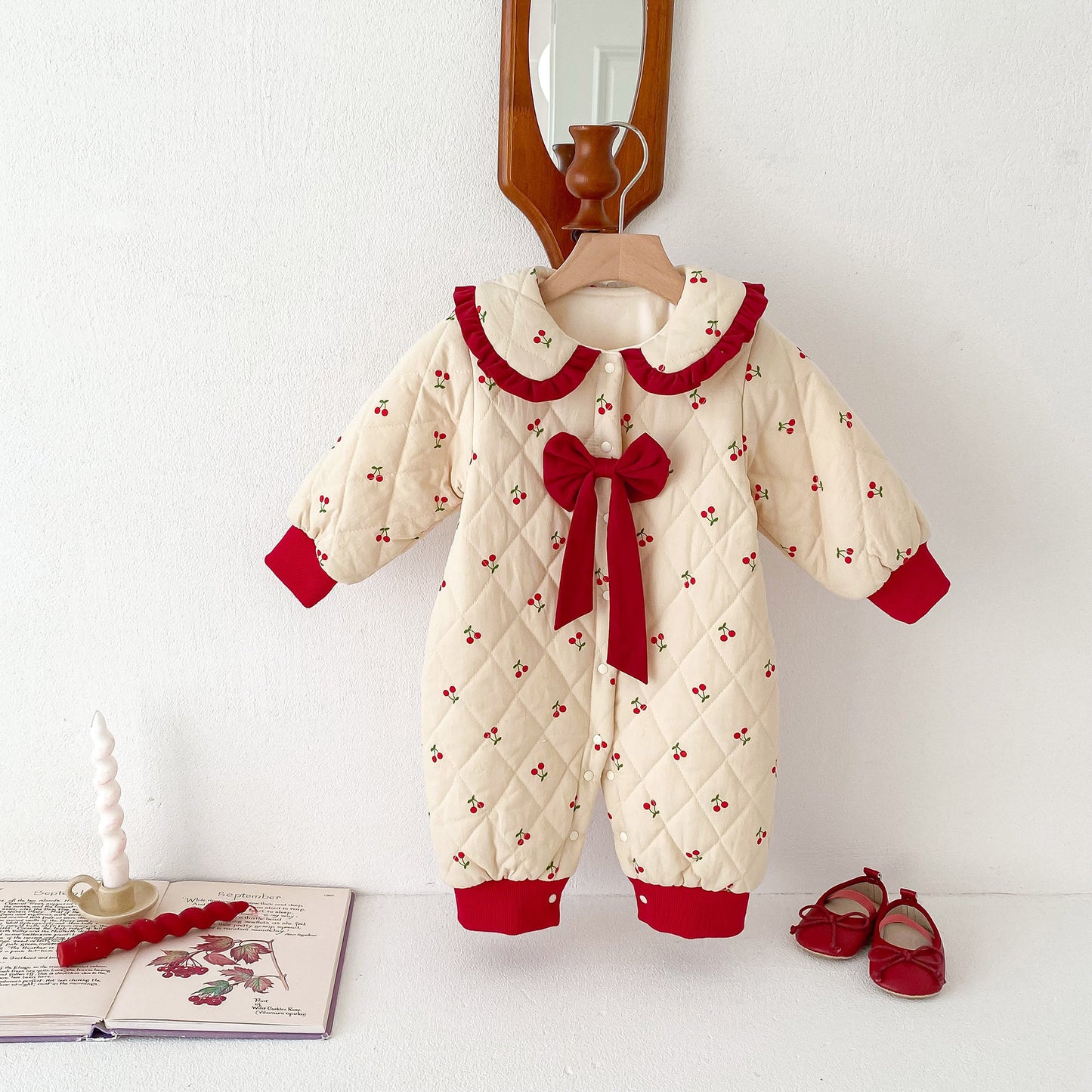 Cozy Quilted Jumpsuit for Baby Winters